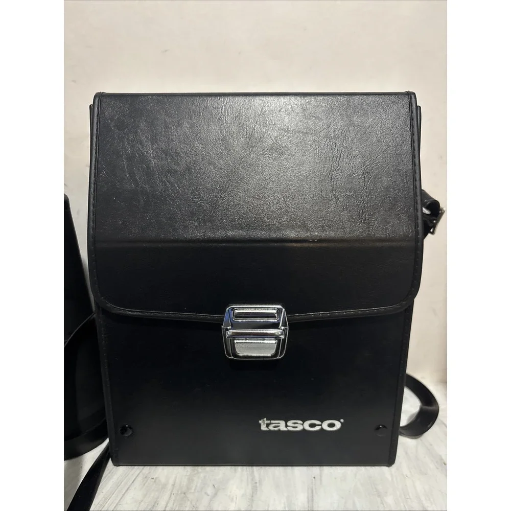 Tasco Binoculars 12x-60x70mm Zoom Black Good 124RB-1 Fully Coated with Case